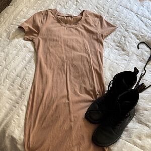 Active USA Tan Mini Dress